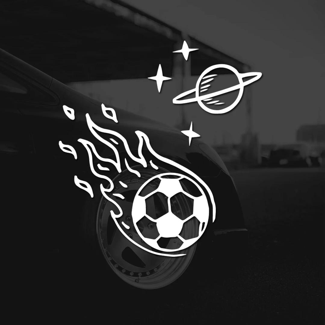 우주 축구: 재미 있고 창의적인 자동차 스티커, 유리 창문, 신체 장식 스티커, 맞춤형